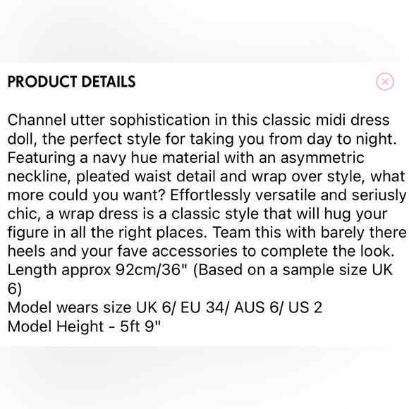 Long Sleeve Midi Dress NWT - Picture 6 of 6